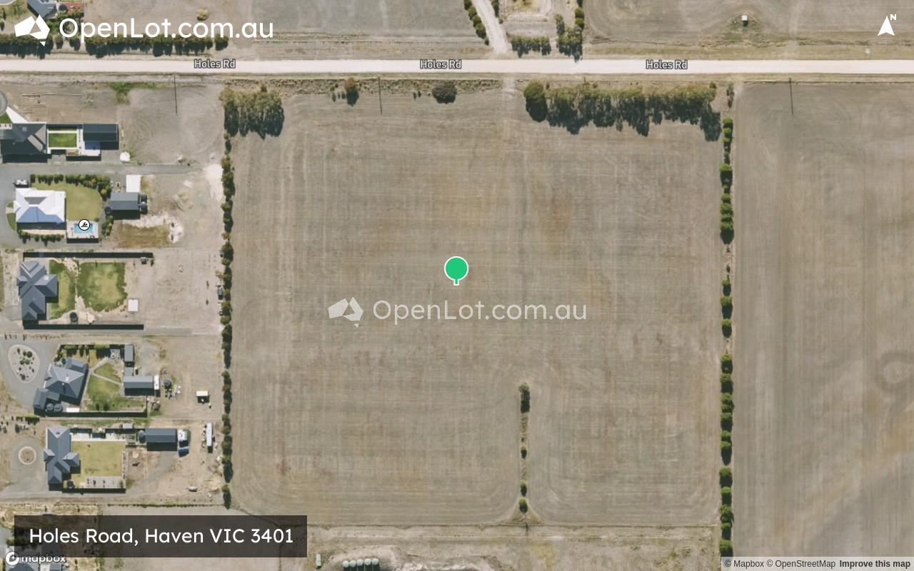 Satellite image for Holes Road, Haven VIC 3401