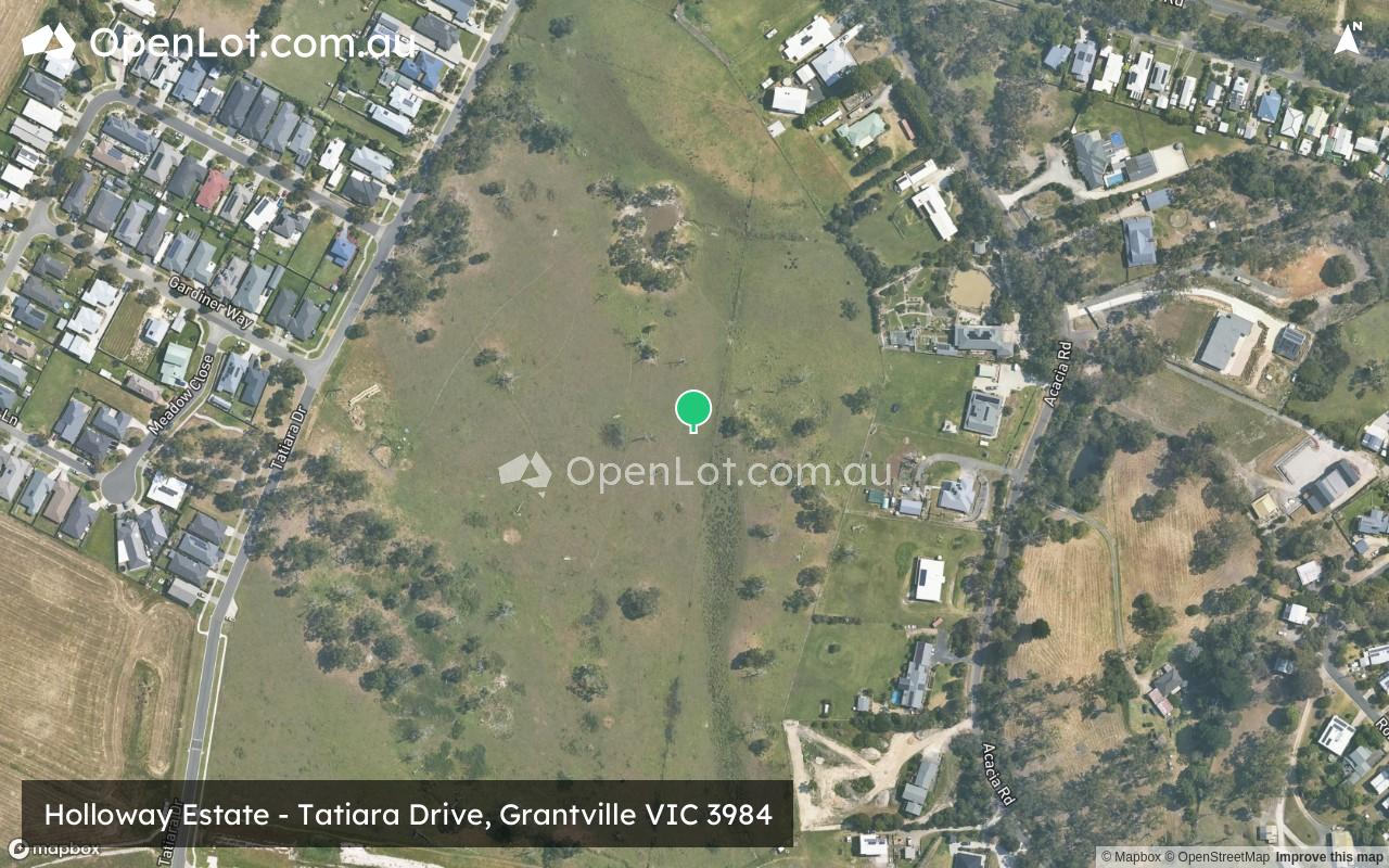 Satellite image for Holloway Estate - Tatiara Drive, Grantville VIC 3984