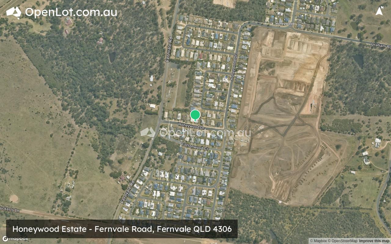 Satellite image for Honeywood Estate - Fernvale Road, Fernvale QLD 4306