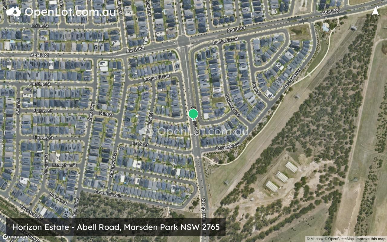 Satellite image for Horizon Estate - Abell Road, Marsden Park NSW 2765