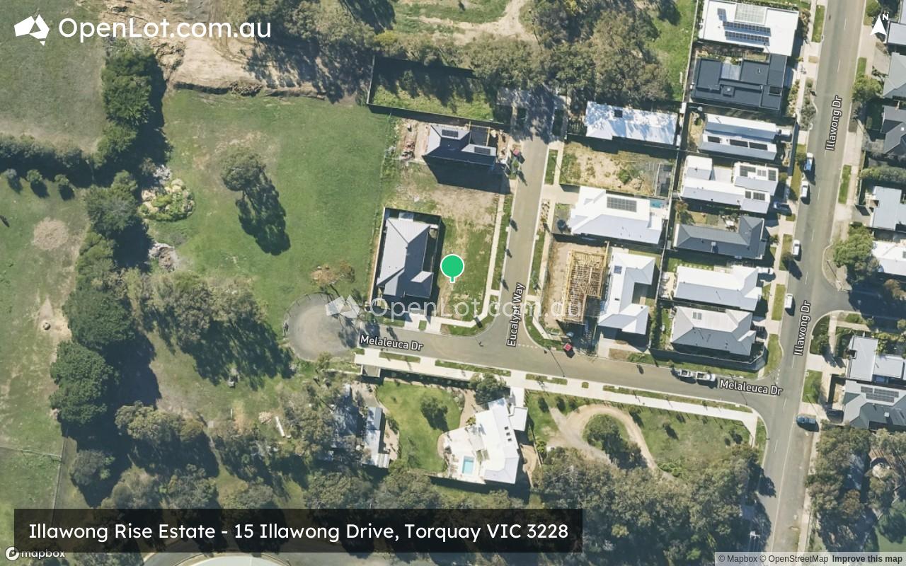 Satellite image for Illawong Rise Estate - 15 Illawong Drive, Torquay VIC 3228