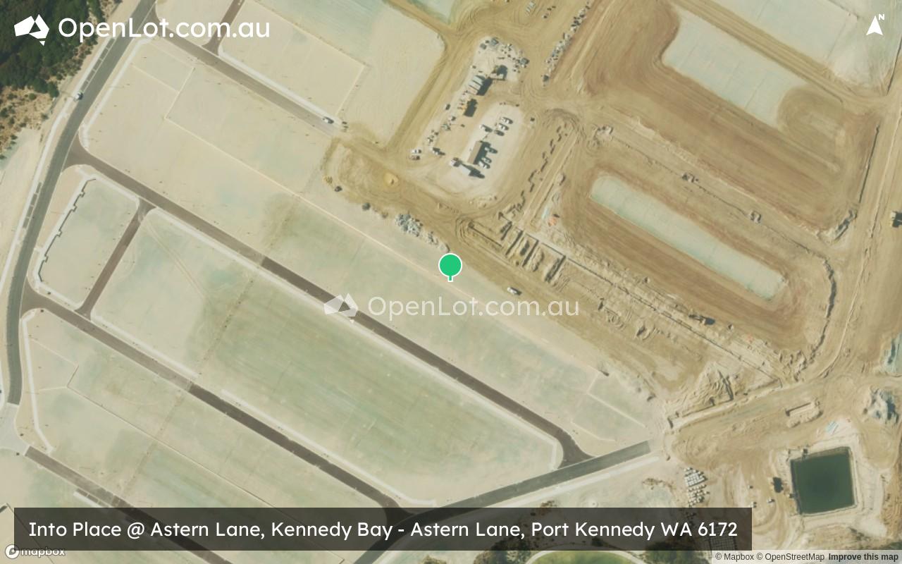 Satellite image for Into Place @ Astern Lane, Kennedy Bay - Astern Lane, Port Kennedy WA 6172