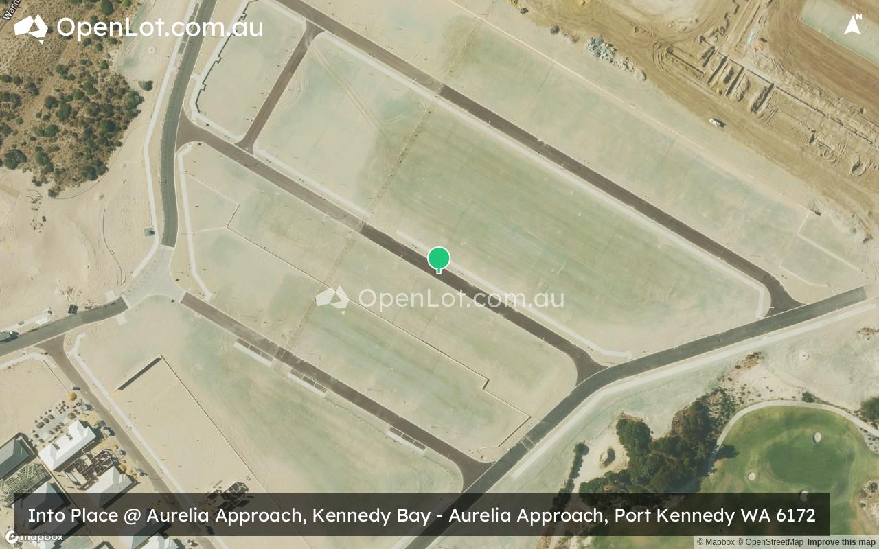 Satellite image for Into Place @ Aurelia Approach, Kennedy Bay - Aurelia Approach, Port Kennedy WA 6172