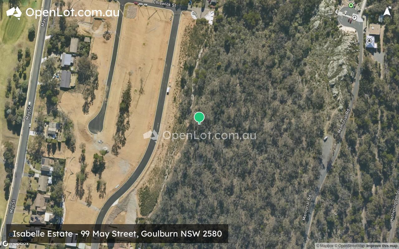Satellite image for Isabelle Estate - 99 May Street, Goulburn NSW 2580