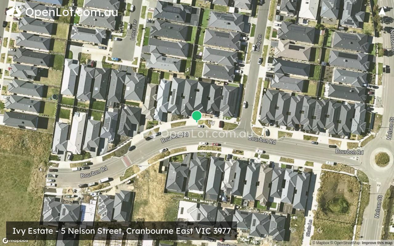Satellite image for Ivy Estate - 5 Nelson Street, Cranbourne East VIC 3977