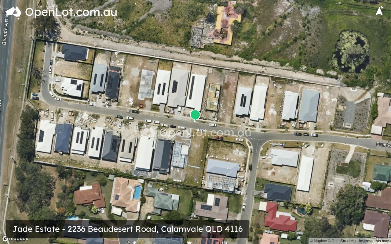 Satellite image for Jade Estate - 2236 Beaudesert Road, Calamvale QLD 4116