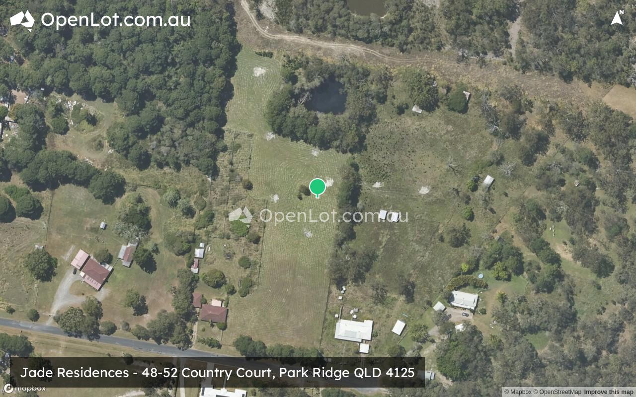 Satellite image for 36-52 Country Court, Park Ridge QLD 4125