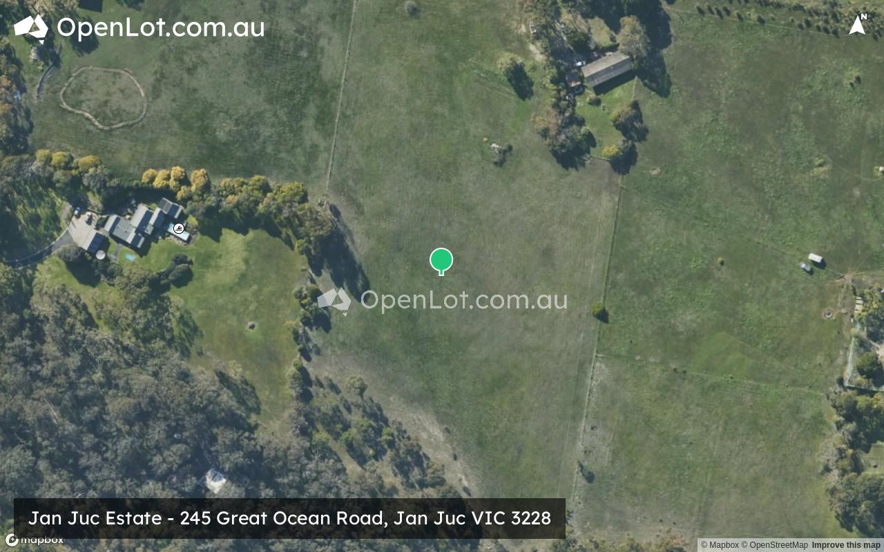Satellite image for Jan Juc Estate - 245 Great Ocean Road, Jan Juc VIC 3228