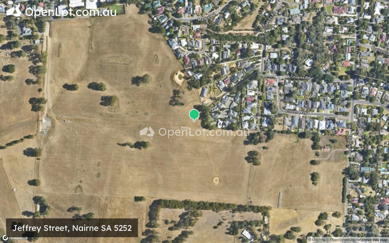 Satellite image for Jeffrey Street, Nairne SA 5252
