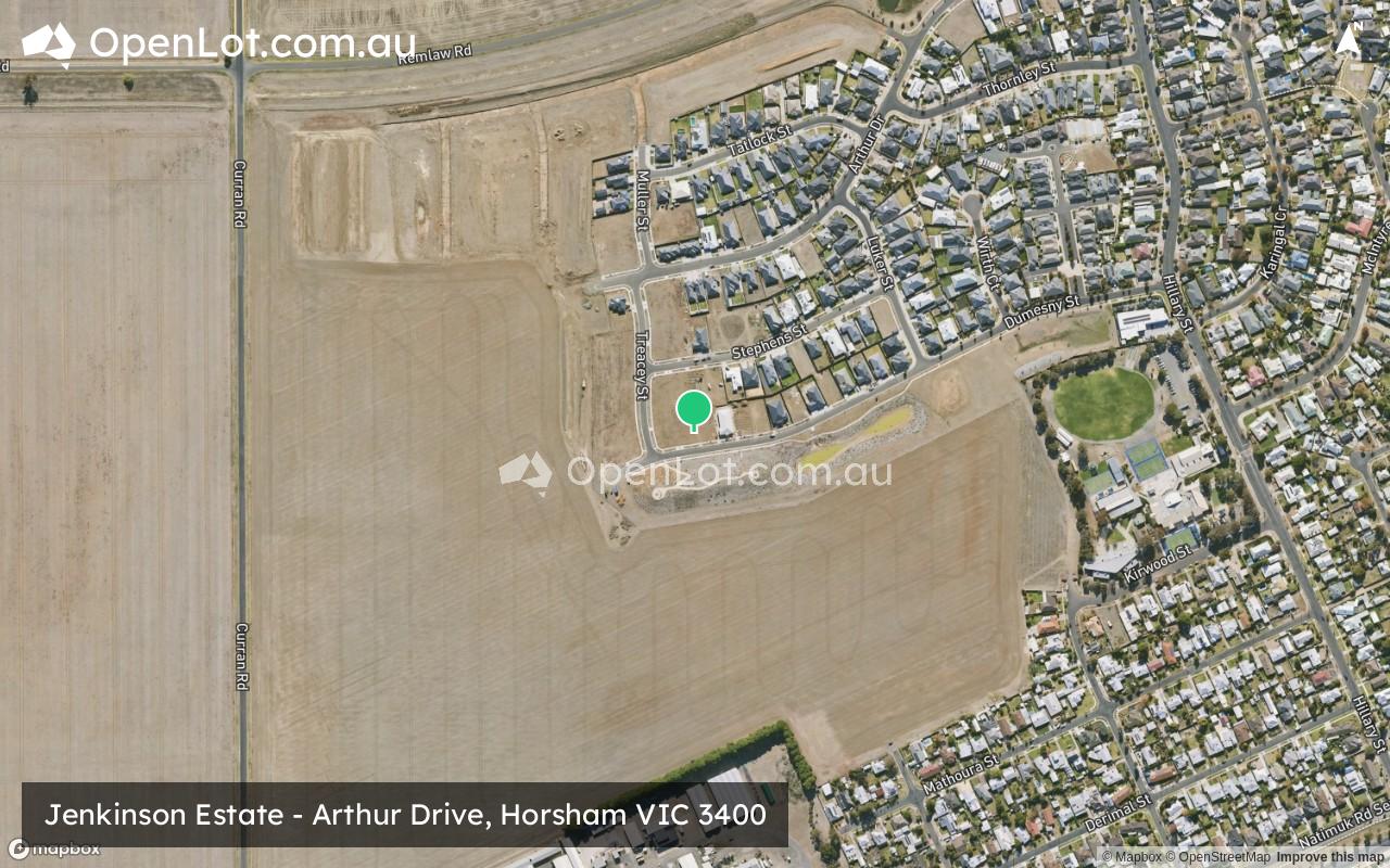 Satellite image for Jenkinson Estate - Arthur Drive, Horsham VIC 3400