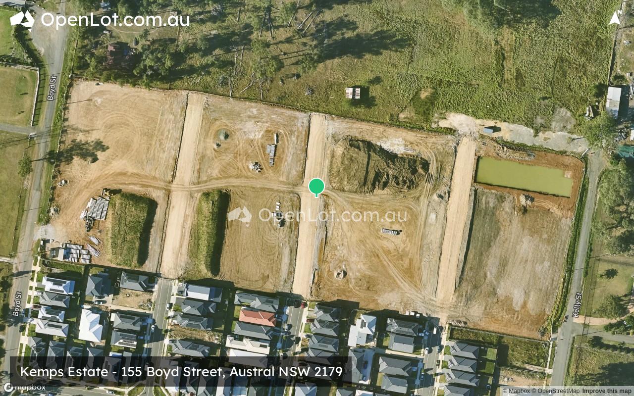 Satellite image for Kemps Estate - 155 Boyd Street, Austral NSW 2179