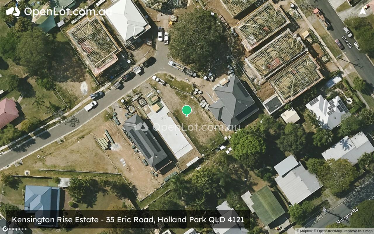 Satellite image for Kensington Rise Estate - 35 Eric Road, Holland Park QLD 4121