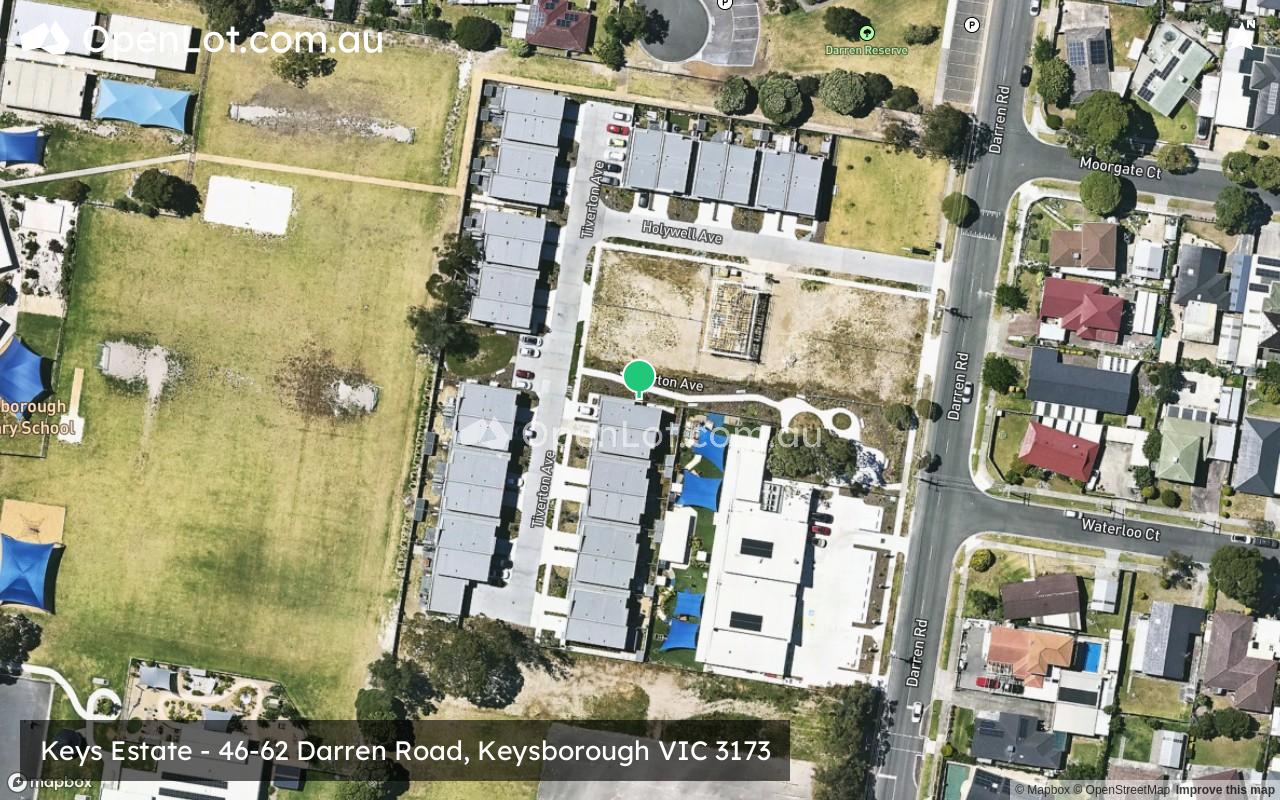 Satellite image for Keys Estate - 46-62 Darren Road, Keysborough VIC 3173