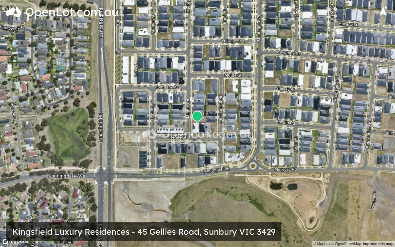 Satellite image for Kingsfield Luxury Residences - 45 Gellies Road, Sunbury VIC 3429