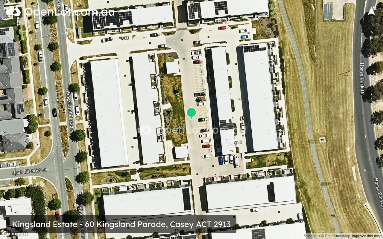 Satellite image for Kingsland Estate - 60 Kingsland Parade, Casey ACT 2913
