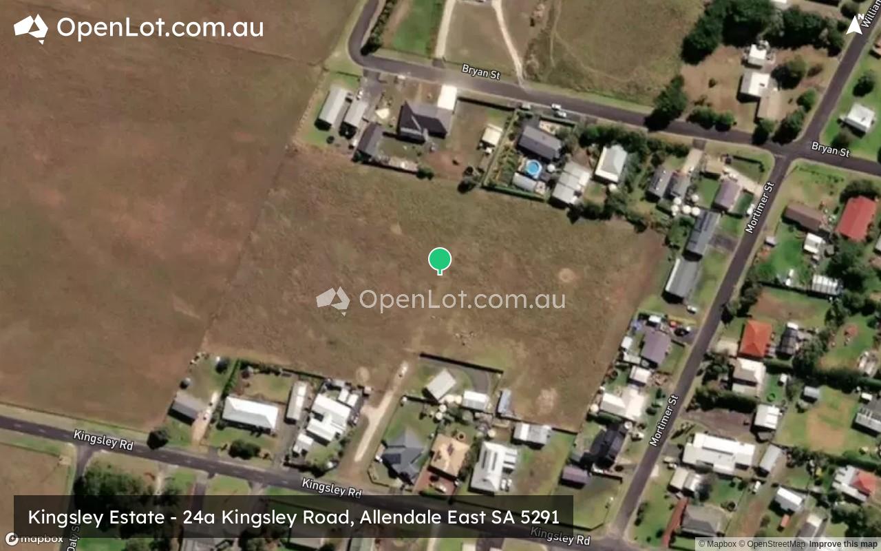 Satellite image for Kingsley Estate - 24a Kingsley Road, Allendale East SA 5291