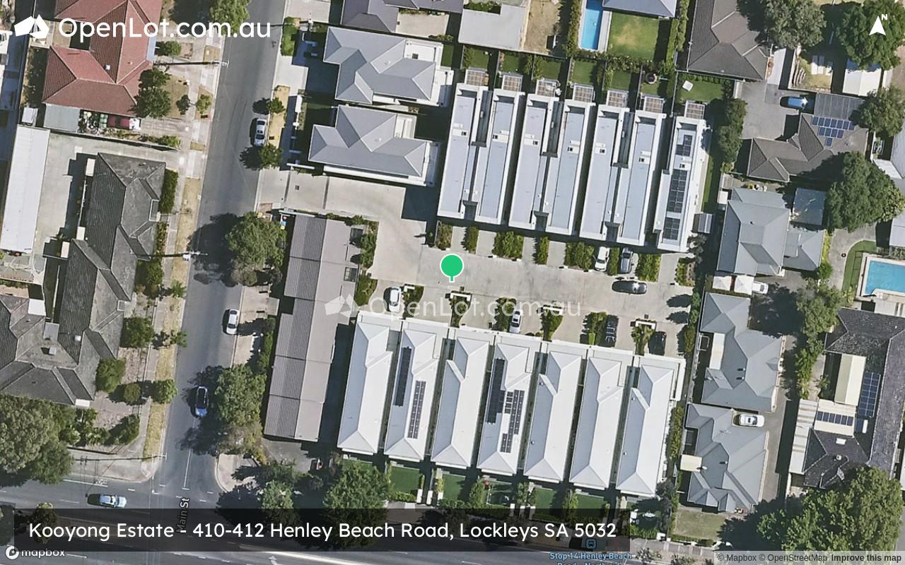 Satellite image for Kooyong Estate - 410-412 Henley Beach Road, Lockleys SA 5032