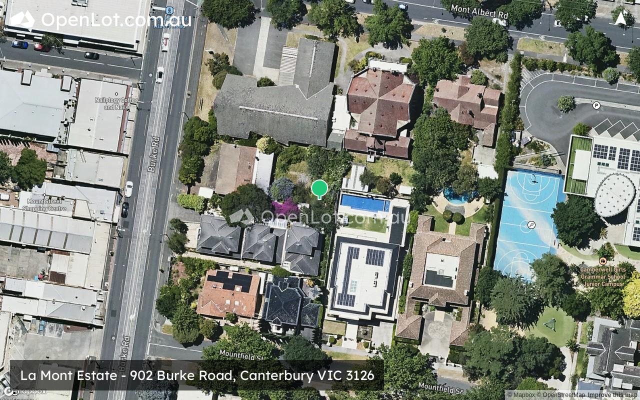 Satellite image for La Mont Estate - 902 Burke Road, Canterbury VIC 3126