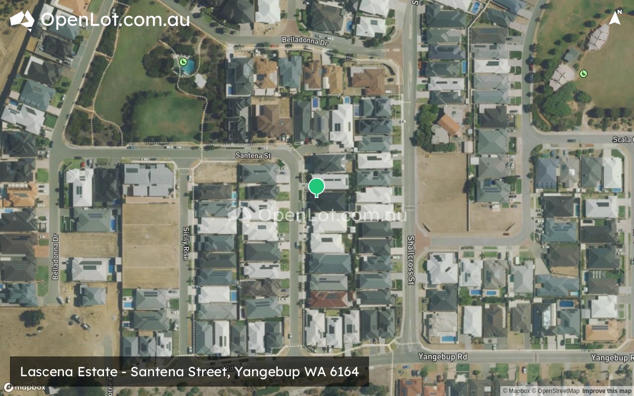 Satellite image for Lascena Estate - Santena Street, Yangebup WA 6164