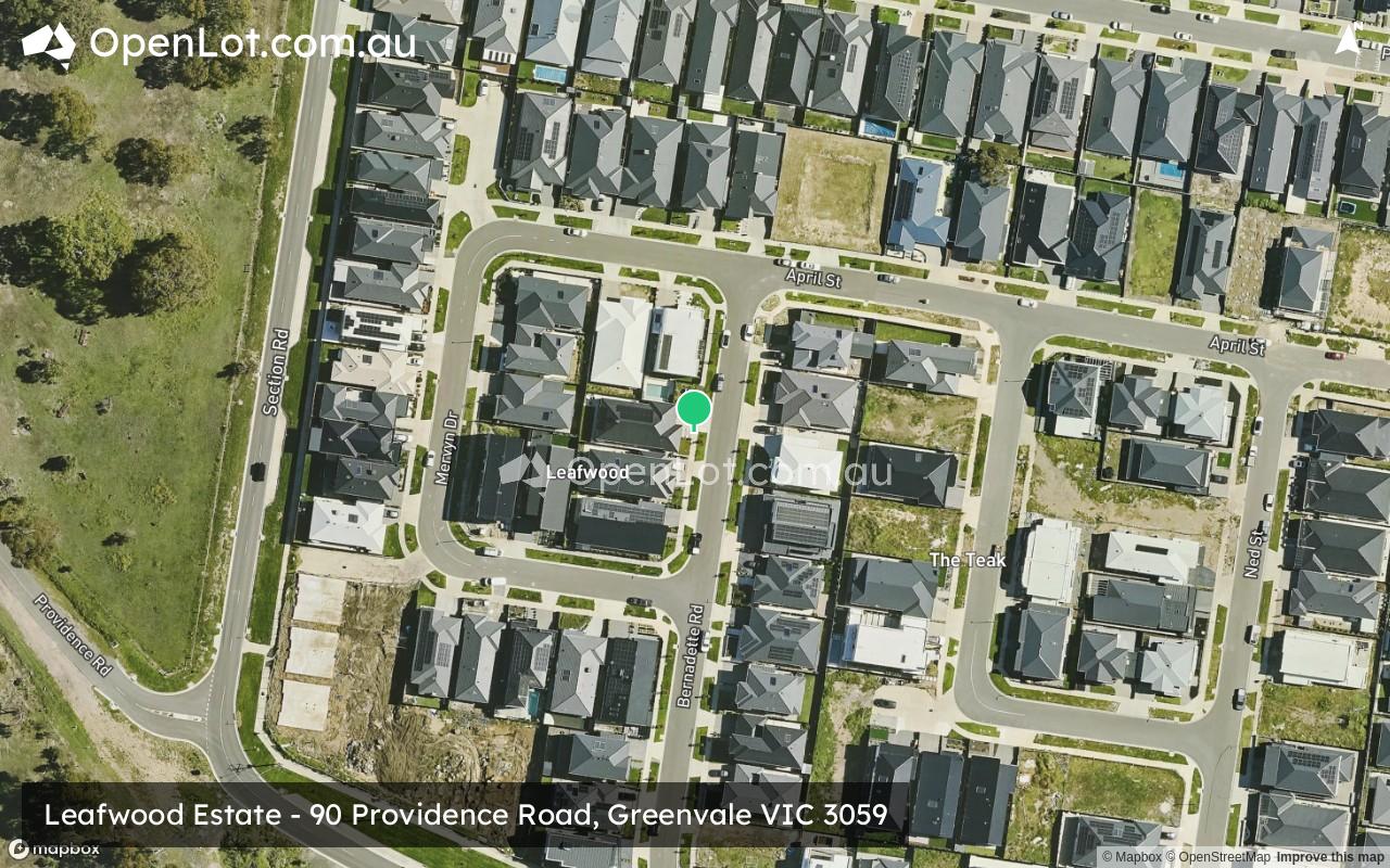 Satellite image for Leafwood Estate - 90 Providence Road, Greenvale VIC 3059