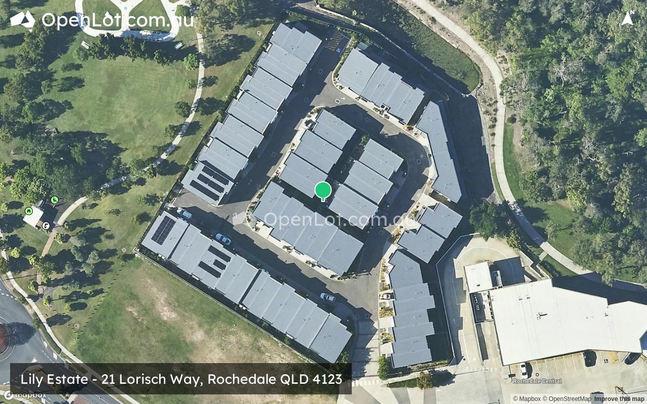 Satellite image for Lily Estate - 21 Lorisch Way, Rochedale QLD 4123