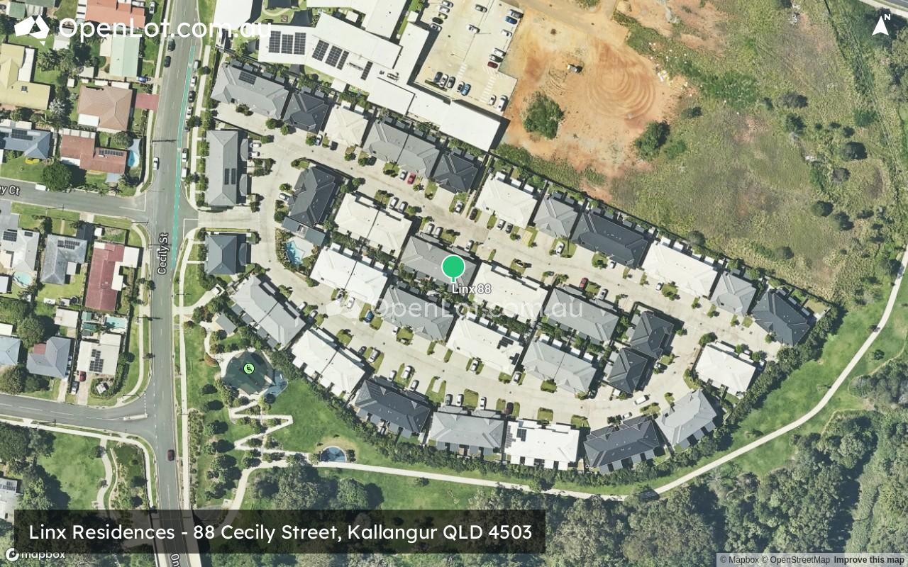 Satellite image for Linx Residences - 88 Cecily Street, Kallangur QLD 4503