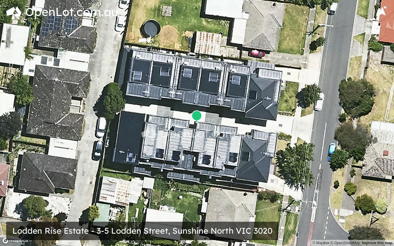Satellite image for Lodden Rise Estate - 3-5 Lodden Street, Sunshine North VIC 3020