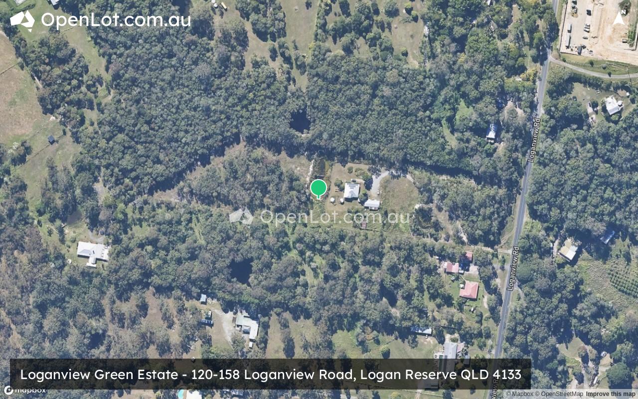 Satellite image for 120-158 Loganview Road, Logan Reserve QLD 4133