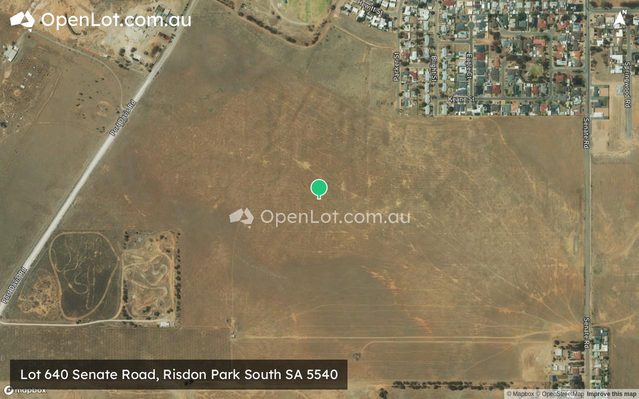 Satellite image for Lot 640 Senate Road, Risdon Park South SA 5540