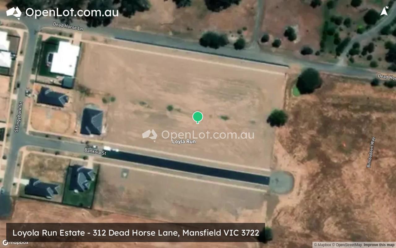 Satellite image for Loyola Run Estate - 312 Dead Horse Lane, Mansfield VIC 3722