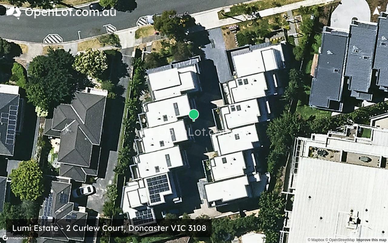 Satellite image for Lumi Estate - 2 Curlew Court, Doncaster VIC 3108