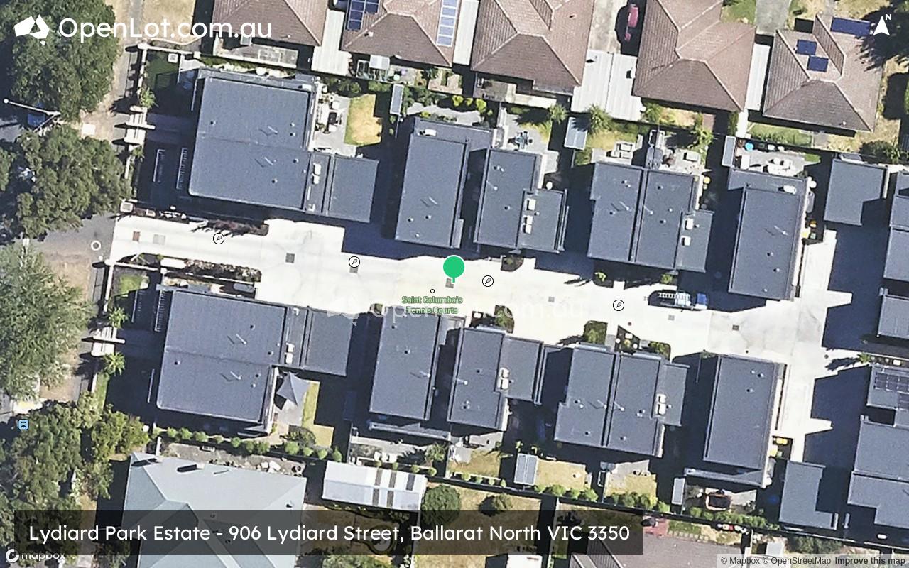 Satellite image for Lydiard Park Estate - 906 Lydiard Street, Ballarat North VIC 3350