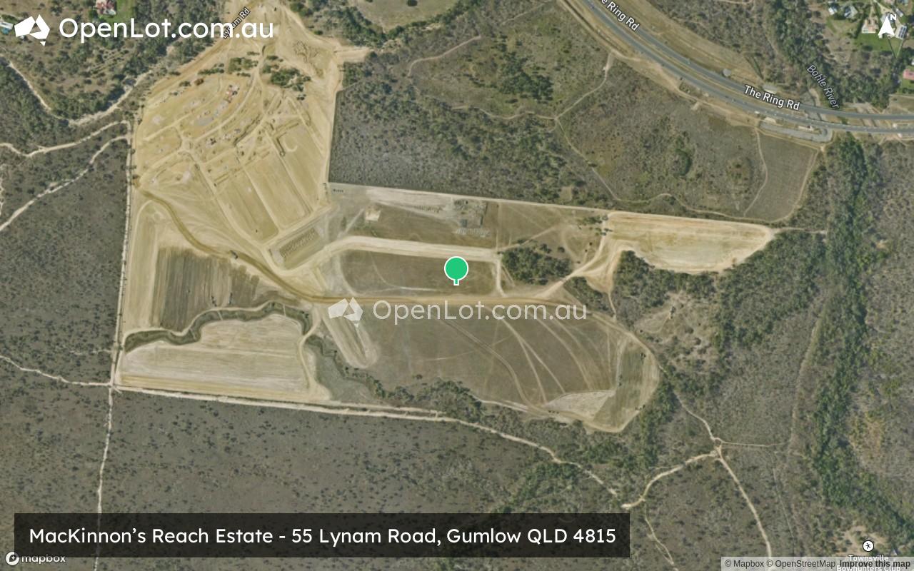 Satellite image for MacKinnons Reach Estate - 55 Lynam Road, Gumlow QLD 4815