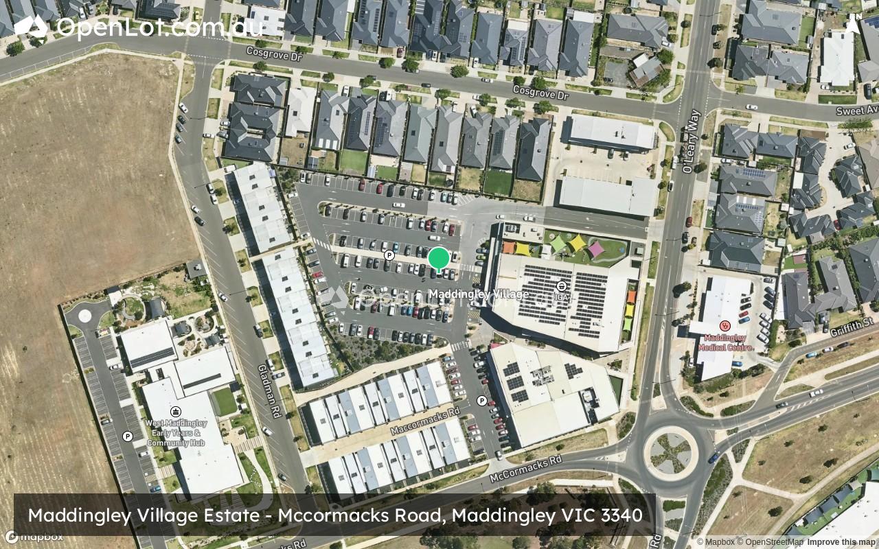 Satellite image for Maddingley Village Estate - Mccormacks Road, Maddingley VIC 3340
