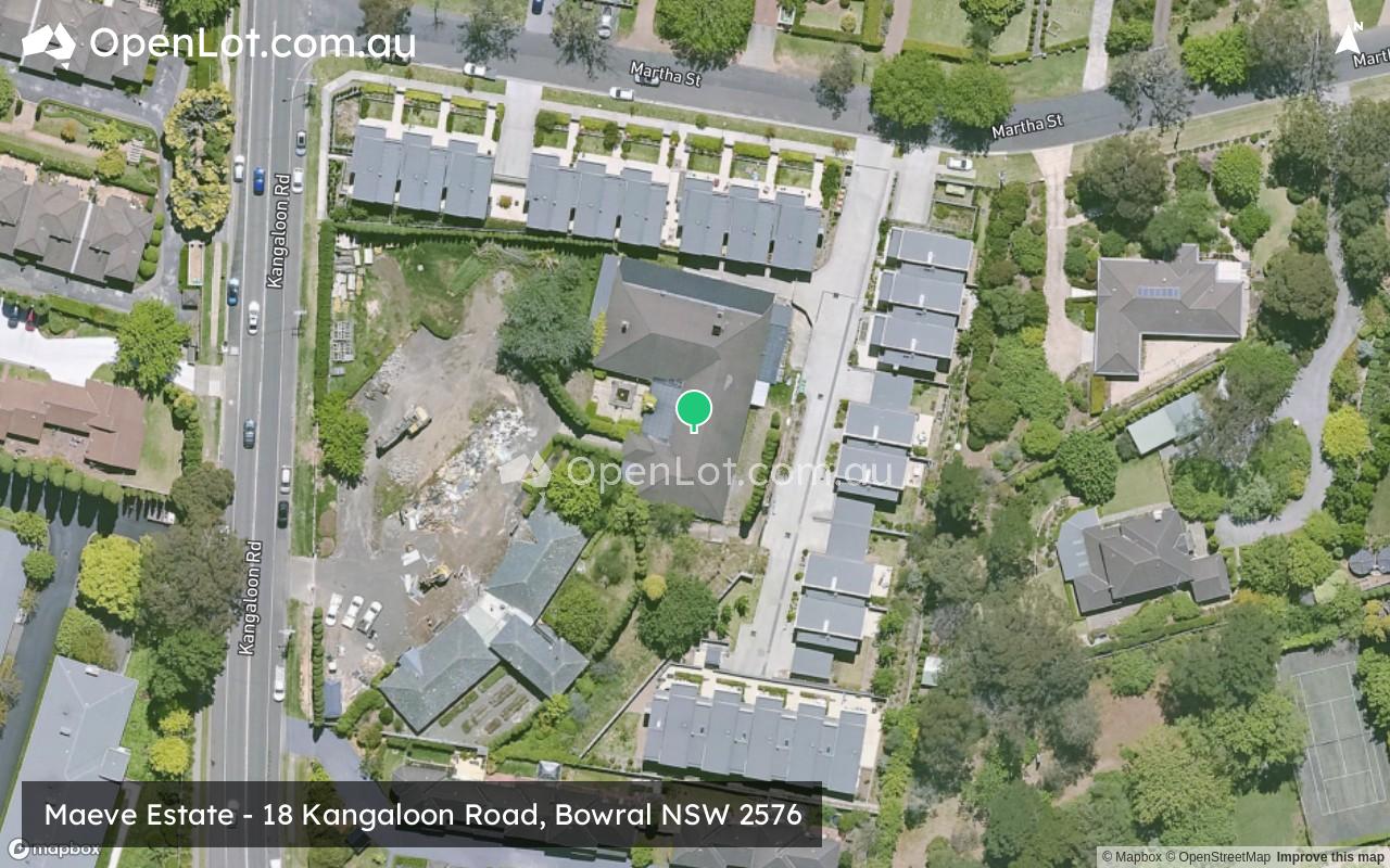 Satellite image for Maeve Estate - 18 Kangaloon Road, Bowral NSW 2576