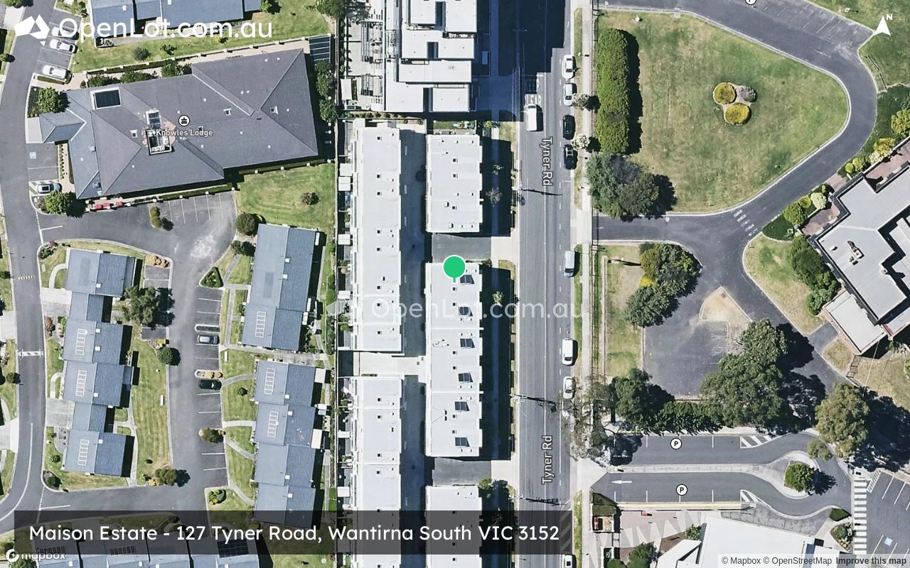 Satellite image for Maison Estate - 127 Tyner Road, Wantirna South VIC 3152