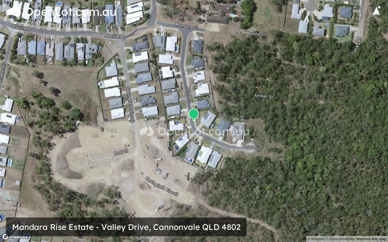 Satellite image for Mandara Rise Estate - Valley Drive, Cannonvale QLD 4802