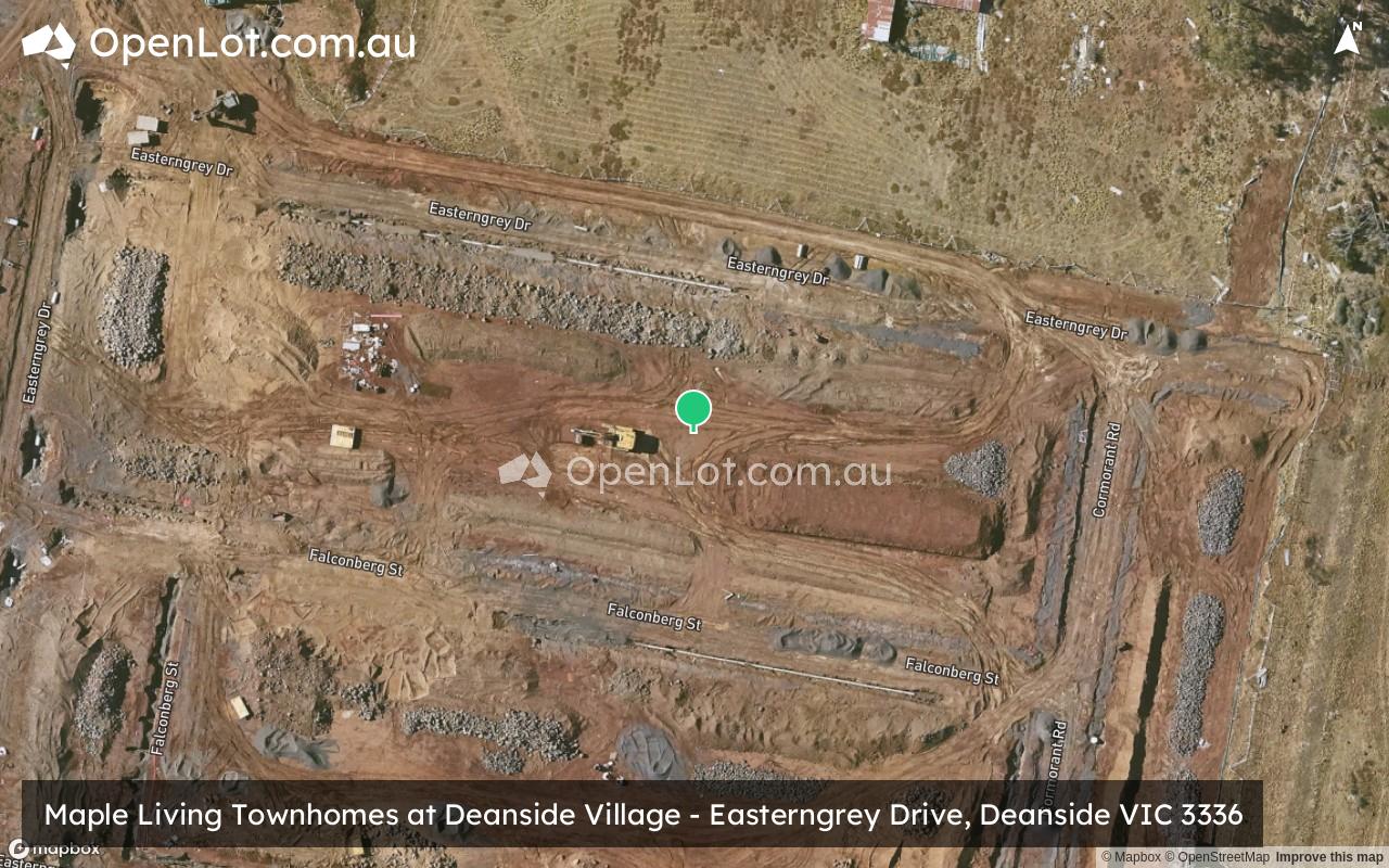Satellite image for Maple Living Townhomes at Deanside Village - Easterngrey Drive, Deanside VIC 3336