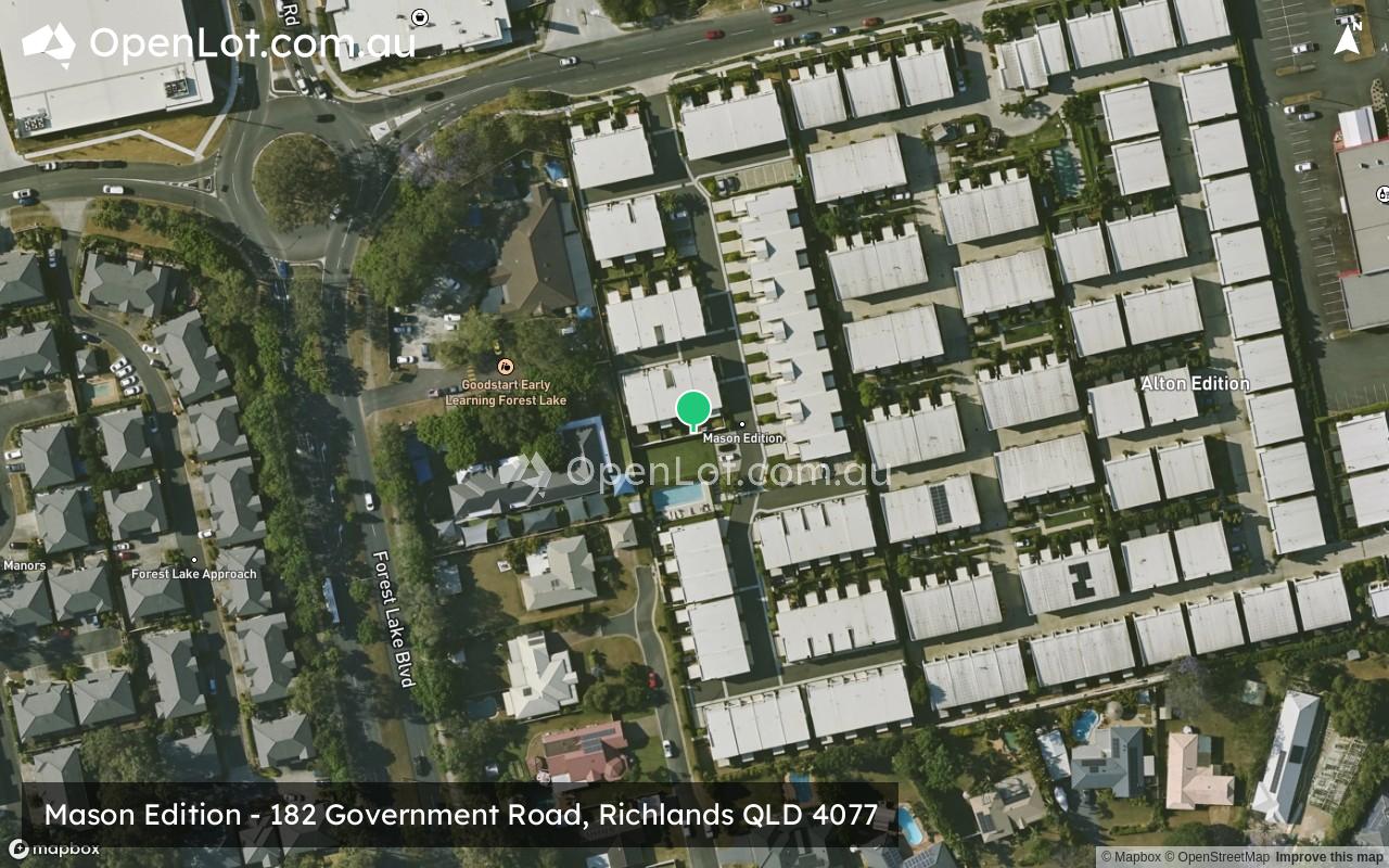 Satellite image for Mason Edition - 182 Government Road, Richlands QLD 4077