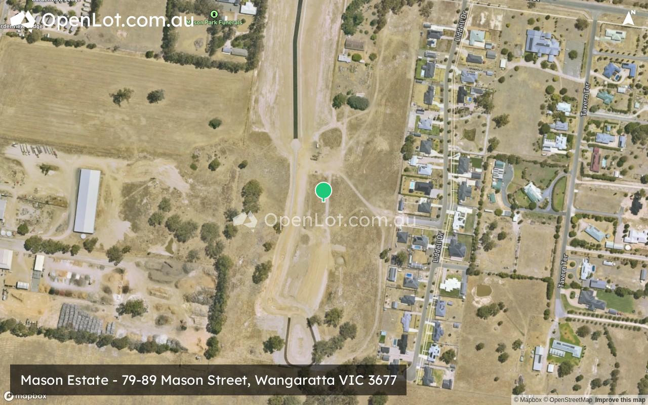 Satellite image for Mason Estate - 79-89 Mason Street, Wangaratta VIC 3677