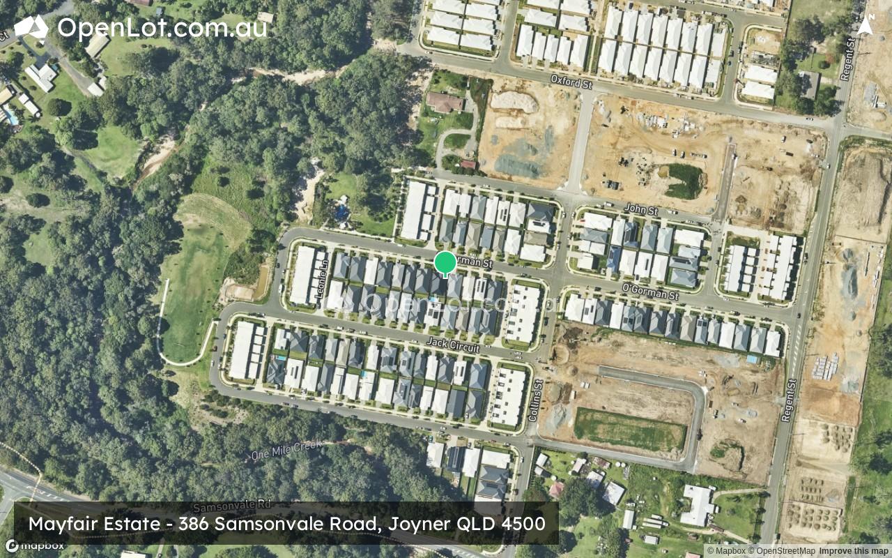 Satellite image for Mayfair Estate - 386 Samsonvale Road, Joyner QLD 4500