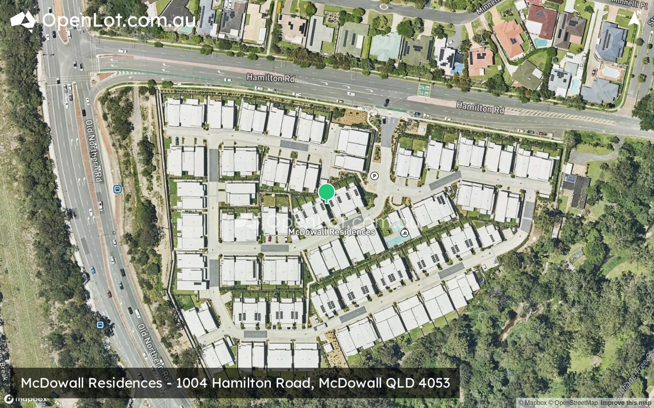 Satellite image for McDowall Residences - 1004 Hamilton Road, McDowall QLD 4053