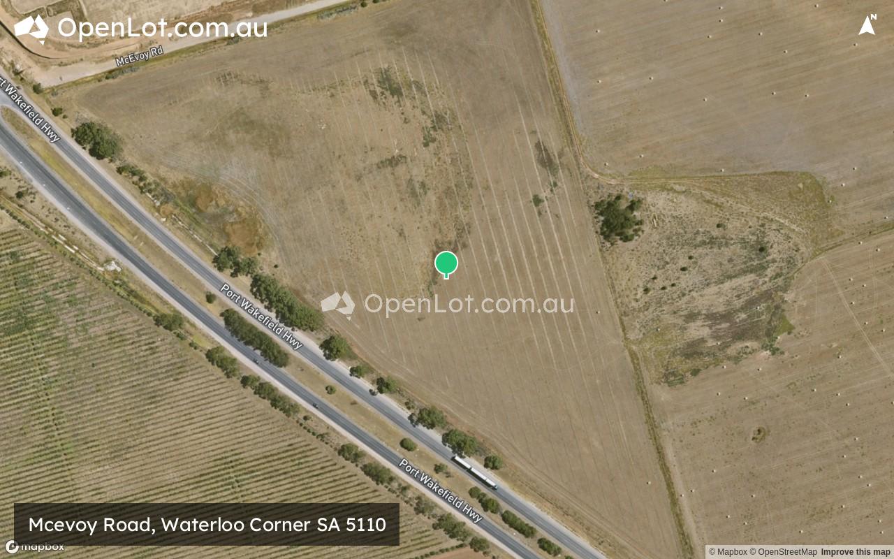 Satellite image for Mcevoy Road, Waterloo Corner SA 5110