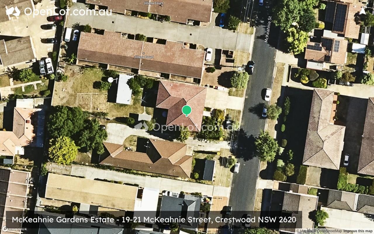 Satellite image for McKeahnie Gardens Estate - 19-21 McKeahnie Street, Crestwood NSW 2620