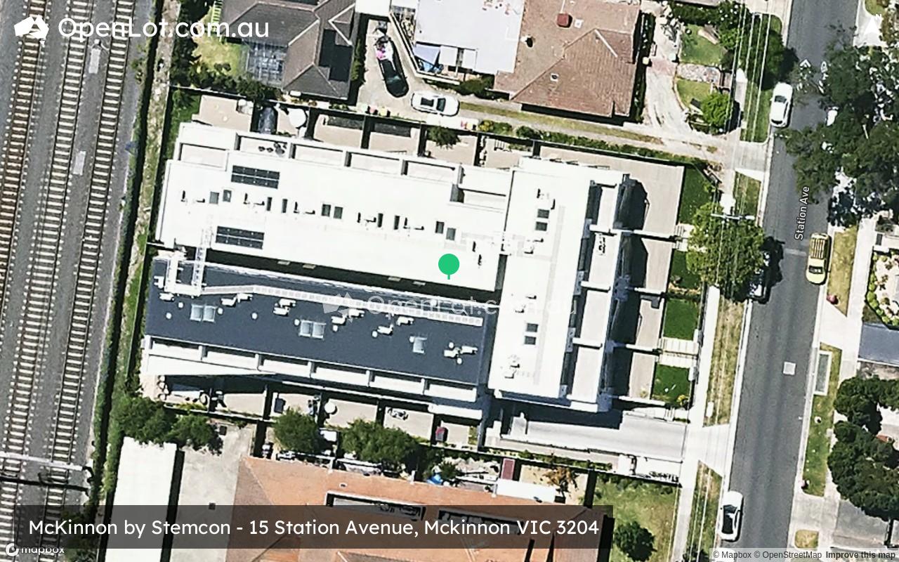 Satellite image for McKinnon by Stemcon - 15 Station Avenue, Mckinnon VIC 3204