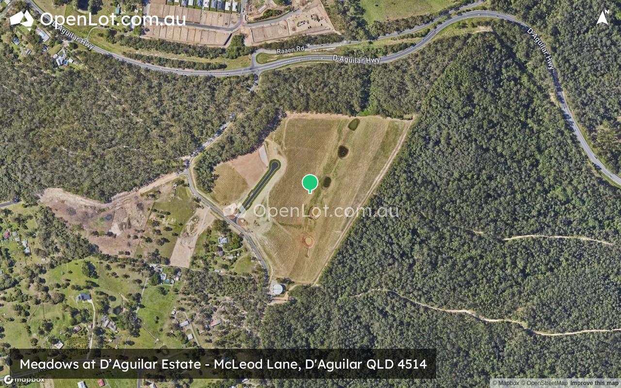 Satellite image for Meadows at D’Aguilar Estate - McLeod Lane, D'Aguilar QLD 4514