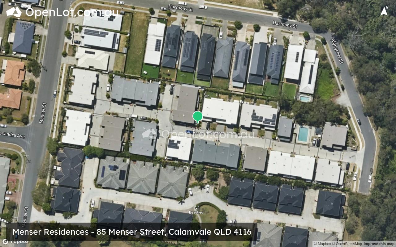Satellite image for Menser Residences - 85 Menser Street, Calamvale QLD 4116
