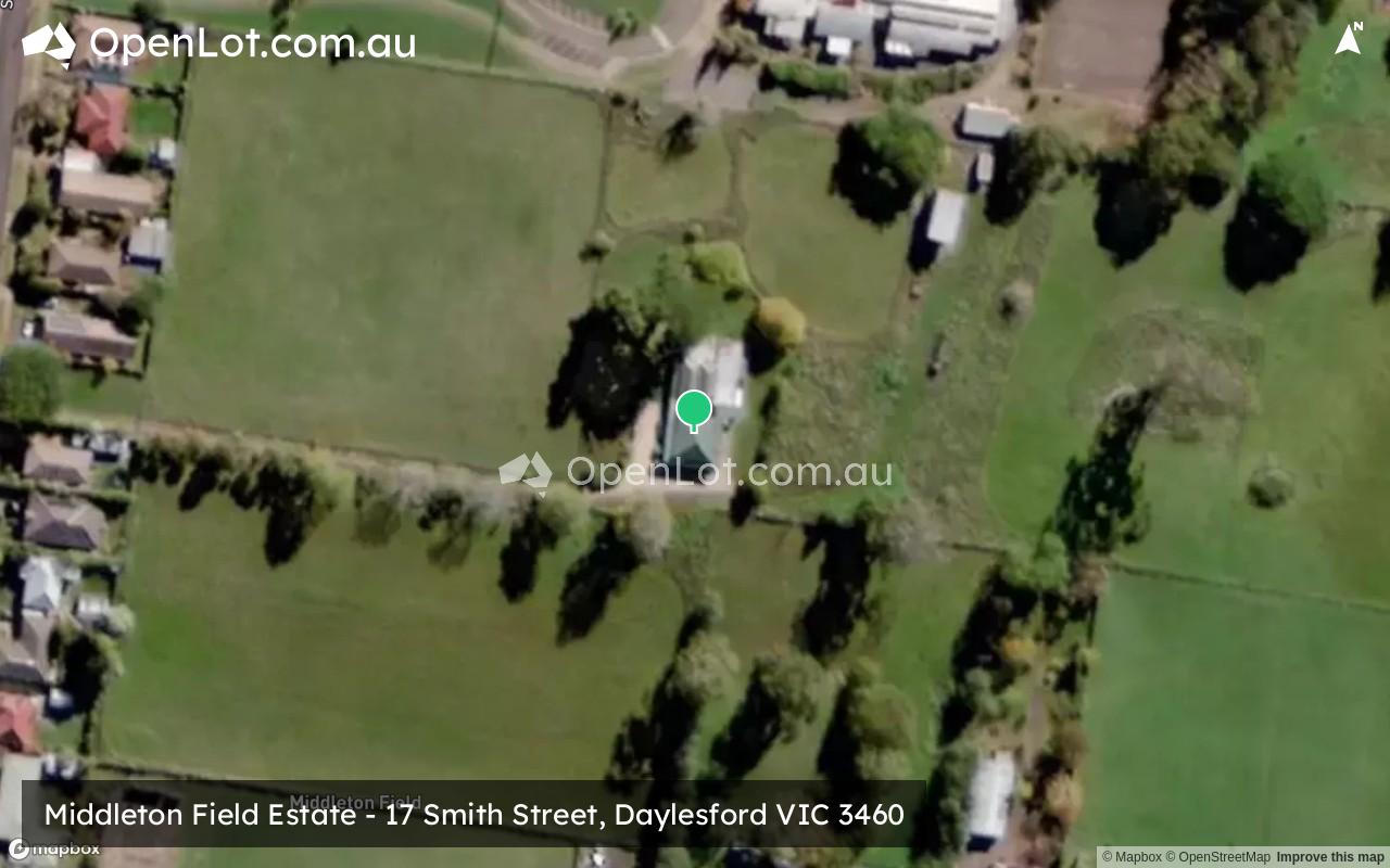 Satellite image for Middleton Field Estate - 17 Smith Street, Daylesford VIC 3460