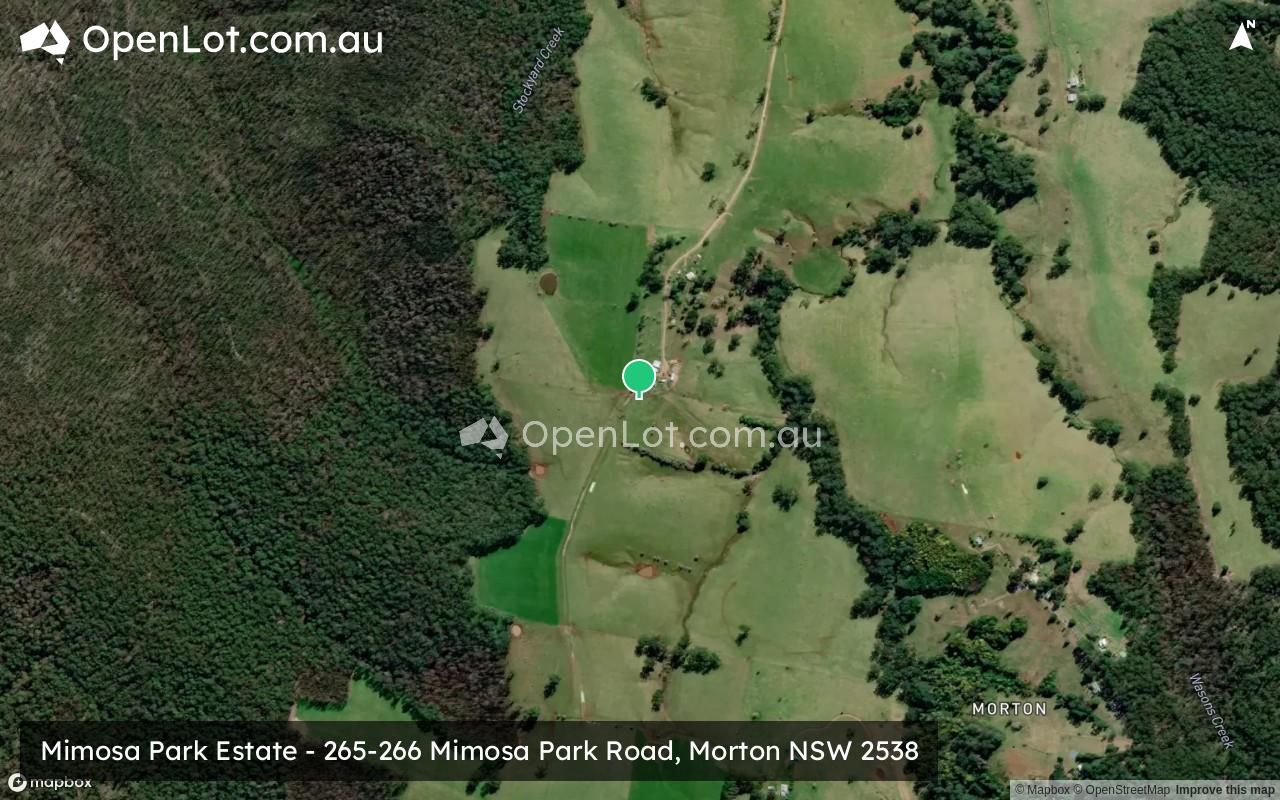 Satellite image for Mimosa Park Estate - 265-266 Mimosa Park Road, Morton NSW 2538