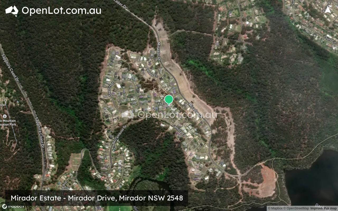 Satellite image for Mirador Estate - Mirador Drive, Mirador NSW 2548